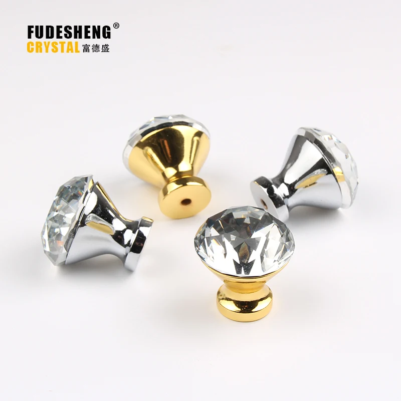 Горячая продажа золото/серебро ручка 10 шт Кристальное стекло чистая шкафа