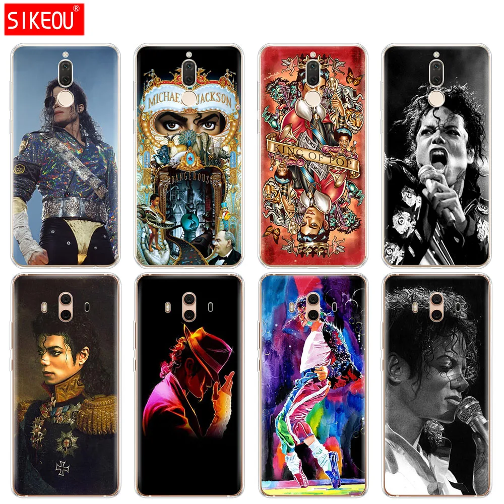Силиконовый чехол для телефона Huawei mate 7 8 9 10 pro LITE Michael Jackson dancing king Design|Бамперы| |