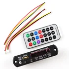 Беспроводной Bluetooth DC 12 В MP3 WMA декодер плата аудио модуль USB TF Радио пульт дистанционного управления для автомобиля аксессуары