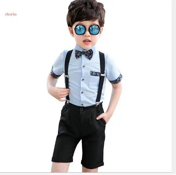 2 шт./компл. Свадебный костюм для мальчиков черный свадебный комплект одежды