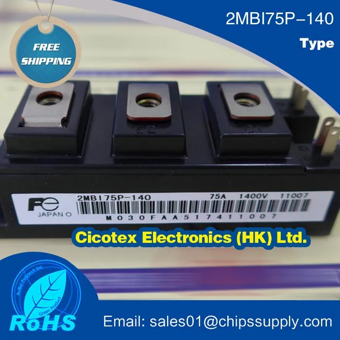 Модуль 2MBI75P-140, 2MBI 75P-140 IGBT 75A 1400V 2MBI75P140