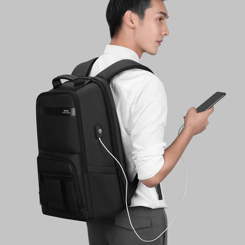 FRN мужской рюкзак для путешествий большой емкости подростков Mochila с защитой от