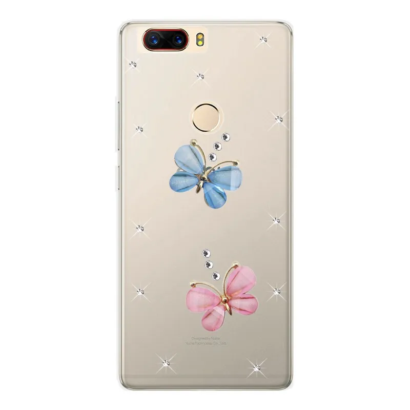 Nubia Z17 Rhinestone Christmas gift Diamond Case cover For ZTE Z9 Z11 Z18 mini s Max lite Z17s phone Back bag |