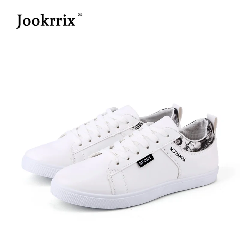 Jookrrix 2018 Новое поступление осень мода обувь вулканизированной Для мужчин