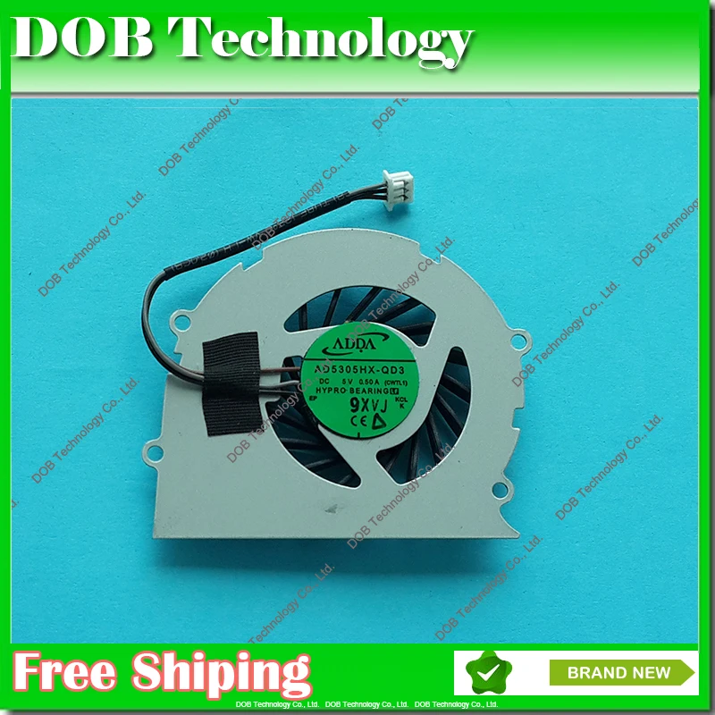 

Laptop cpu cooling cooler fan For Toshiba Satellite Pro T110 T111 CWTL1 KSB0405HA 9G44 AD5305HX-QD3 3pin