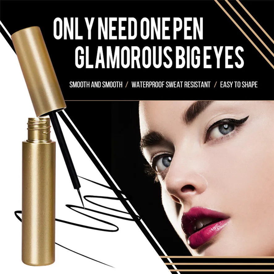 New Black Magnetic Eyeliner Liquid ibcccndc Waterproof Sweat-proof Fast Drying Lasting Cosmetic 0625#30 |