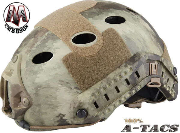 Emersongear Быстрый Шлем PJ Тип велосипед Тактический Защитный Страйкбол Спортивная