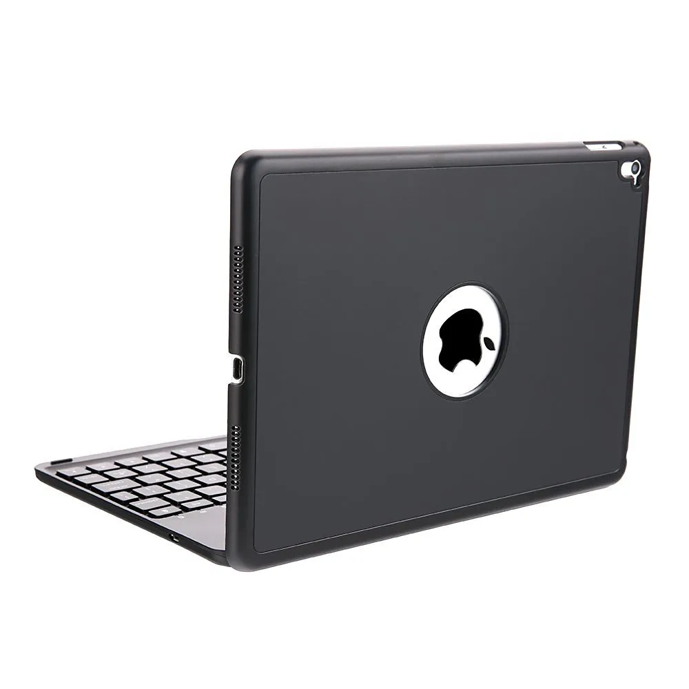 7 Цвета подсветкой светильник Беспроводной Bluetooth клавиатура чехол Обложка для iPad
