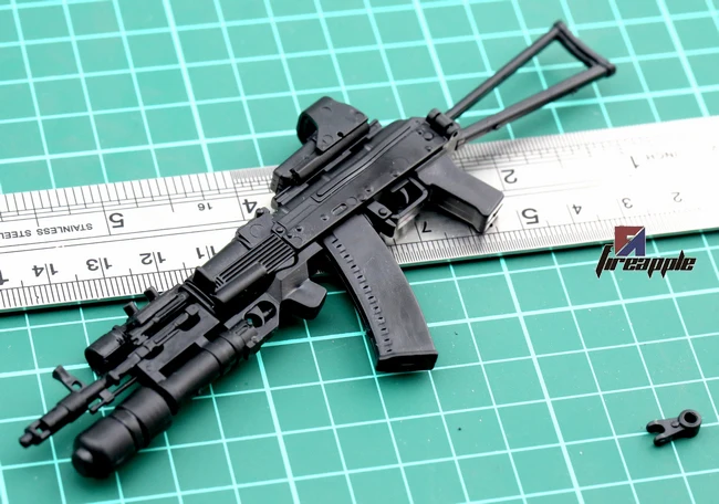1:6 AK74 Штурмовая винтовка 1/6 солдатское оружие пластиковая пушка в сборе модель для 1" фигурка игрушки