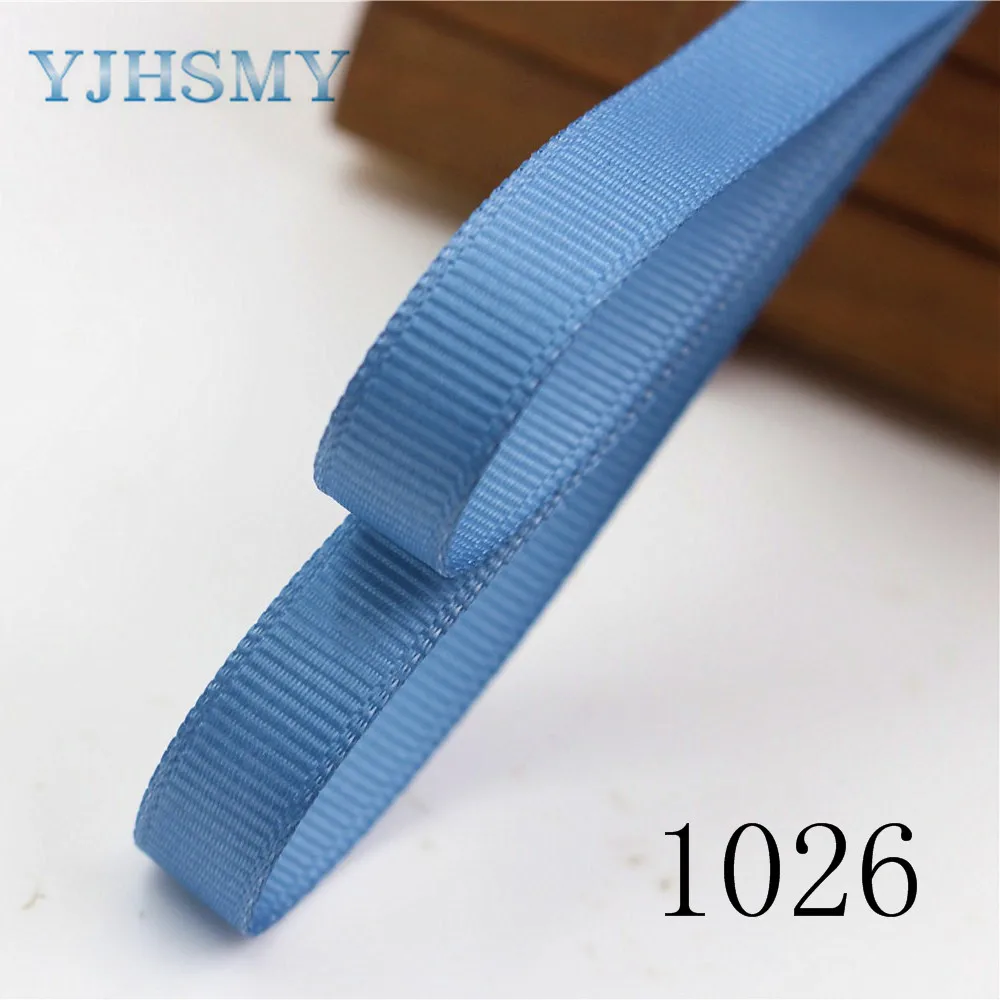 YJHSMY J-17606-L10MM-0458 10 мм ярдов однотонные ленты термопечать grosgrain Свадебные аксессуары