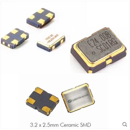 3225 3 2*2 5 мм активный SMD кварцевый генератор 1 м 4 6 8 10 12 16 20 24 25 27 32 768 кГц 30 40 48