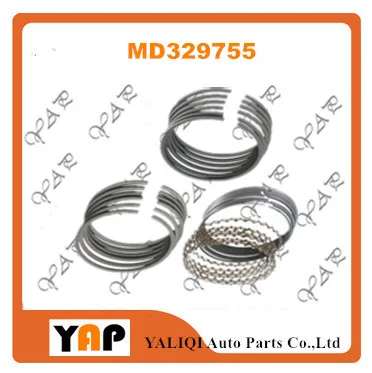 Комплект поршневых колец для FITMITSUBISHI MONTERO SPORT 3000GT Diamante Eclipse Galant 6G72 3 0 л V6 24 В MD329755 1993