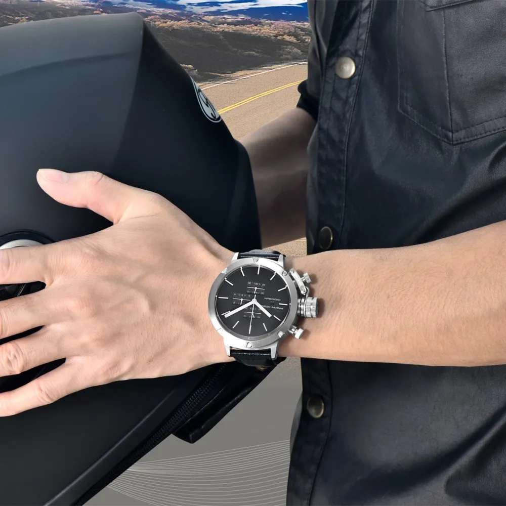 Роскошные брендовые дизайнерские часы PAGANI мужские Уникальные инновационные спортивные многофункциональные водонепроницаемые кварцевые большие часы Relogio Masculino