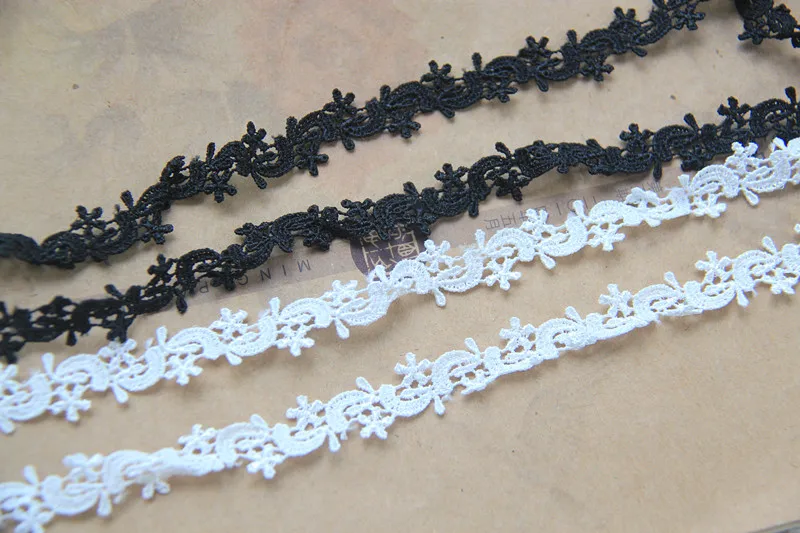 Кружевная лента с вышивкой 20 ярдов 1 5 см 059 дюймов | Дом и сад