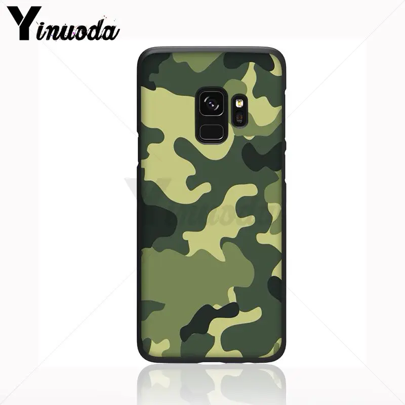 Yinuoda мягкий чехол для телефона с камуфляжным рисунком в стиле милитари Samsung Galaxy s9