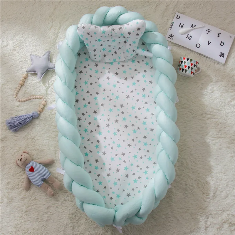 Портативная детская кровать-гнездо для новорожденных двухъярусная кровать