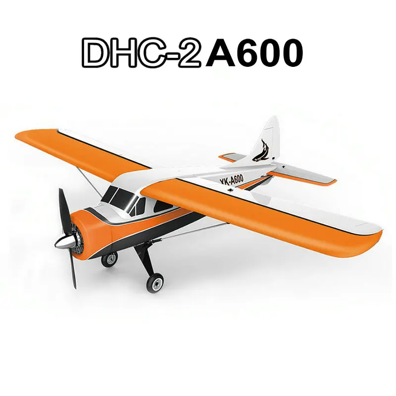 Радиоуправляемый самолет A600 Wltoys XK DHC 2 RTF 4G бесщеточный двигатель 3D/6G пульт