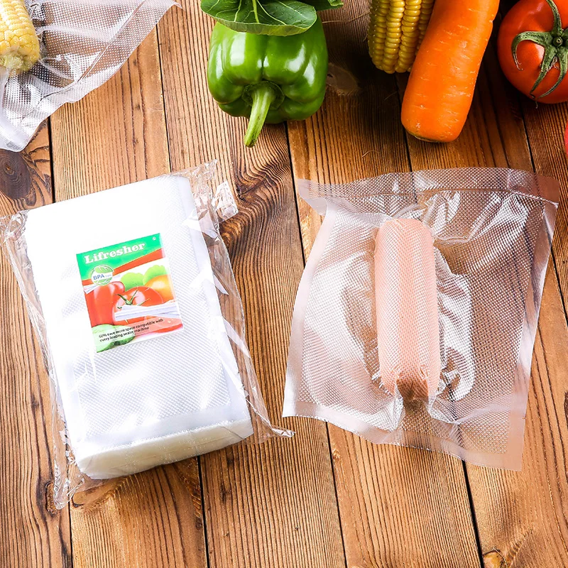 Lifresher вакуумный упаковщик Еда Saver Мешок 15*20 см 15*25 см 50 шт 100 шт вакуумной упаковка продуктов питания сумка для Кухня 15*500 см дропшиппинг