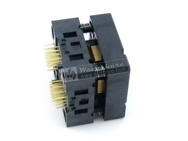 QFP64 TQFP64 LQFP64 PQFP64 OTQ-64-0.4-01 Enplas QFP IC тестовый ожога гнездо 0 4 мм шаг | Компьютеры и офис