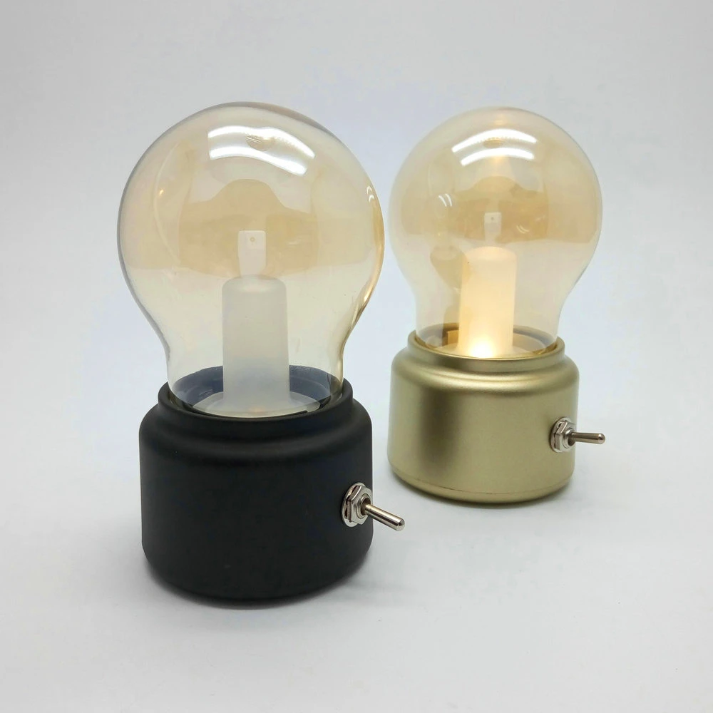 Винтажная лампа с круглыми лампочками светодиодный ночсветильник USB детская