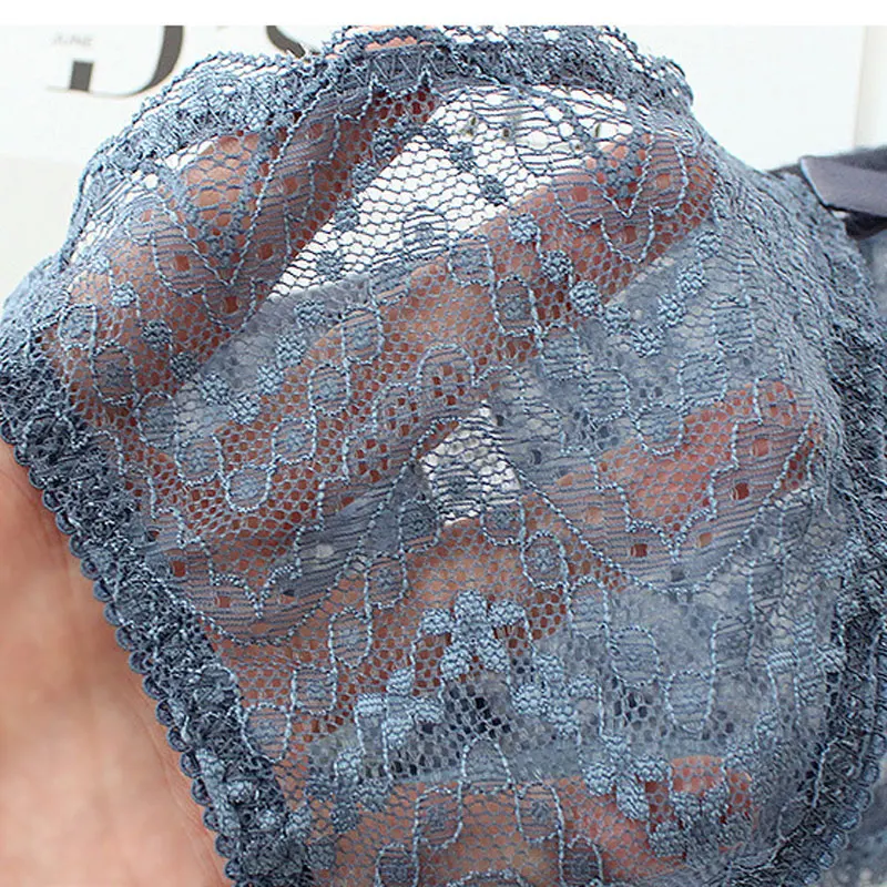 2019 New Fashion Sex Women Lace Transparent Panties Sexy Hollow Out Briefs Underwear Female Lingerie Cotton Crotch Underpant |