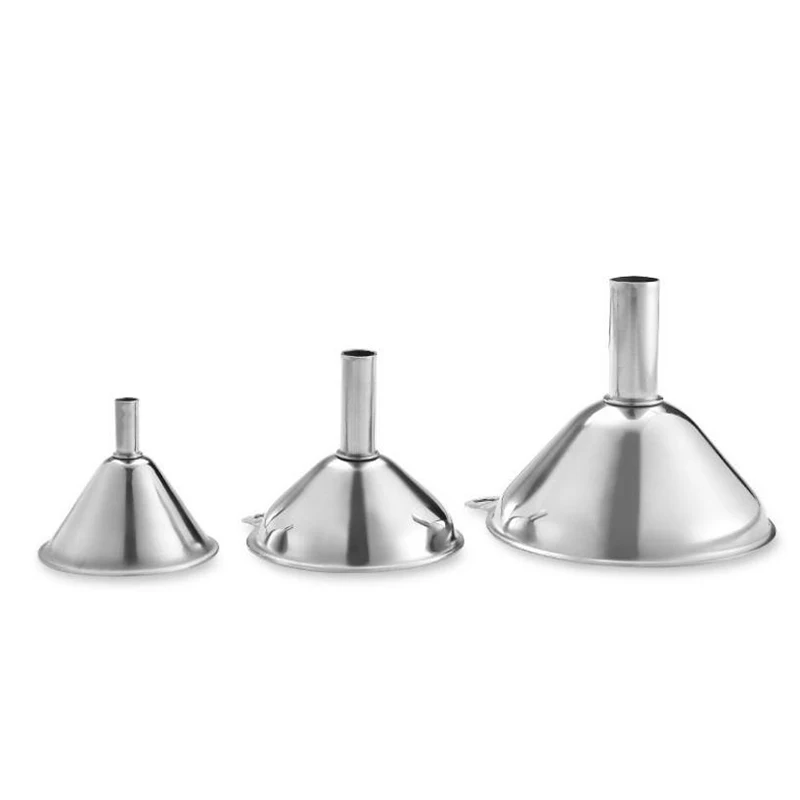 Металлическая воронка из нержавеющей стали мини размер 3 шт./компл. легко моется