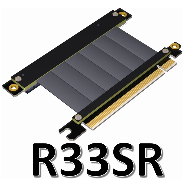 Удлинительный кабель Gen3.0 PCI-E 16x к графические карты PCIe x16 дизайн локоть
