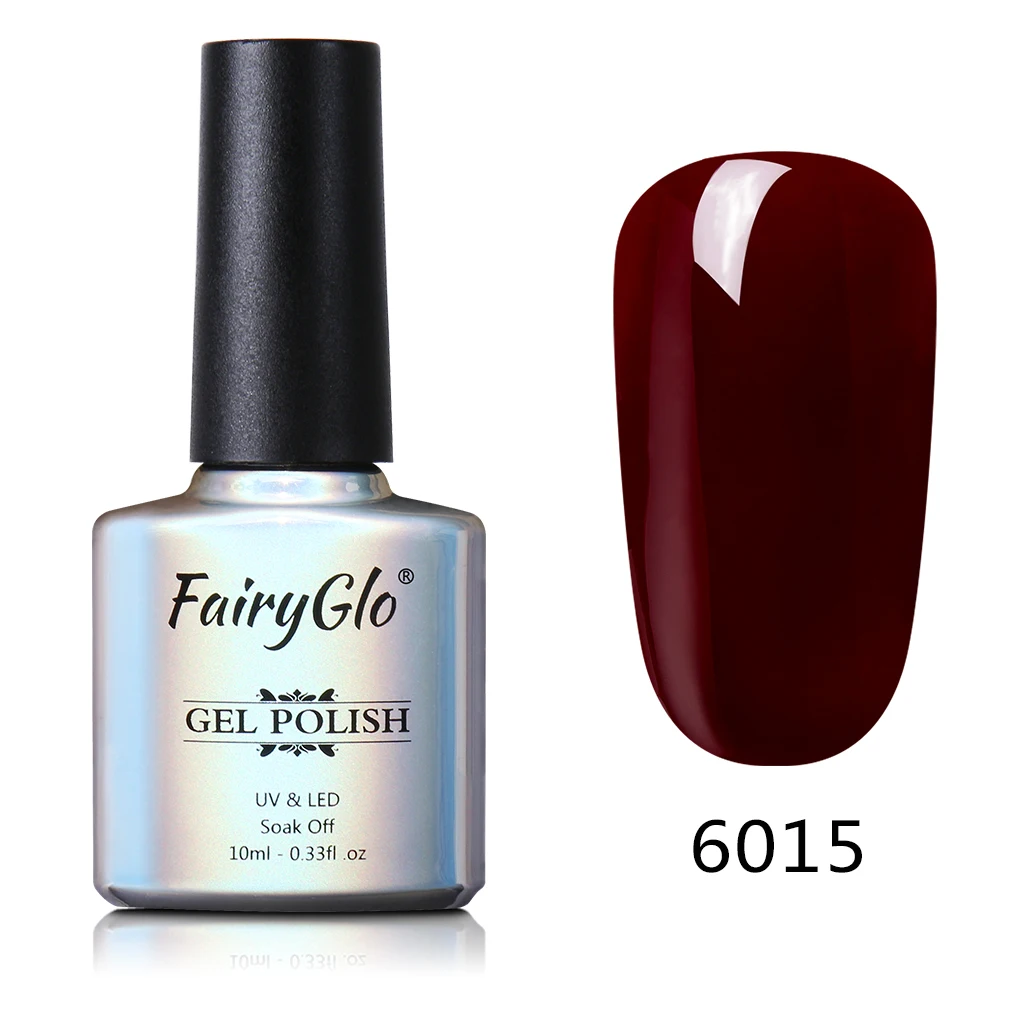 6015 FairyGlo 10 мл 3 в 1 гель для ногтей длинный последний УФ-гель для ногтей один шаг Гибридный гель лак не нужно базовое верхнее покрытие лаковый гель - Цвет: 6015