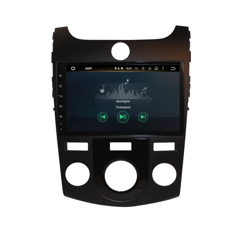 Android 8 0 Octa Core 4GB RAM IPS экран автомобильный GPS навигатор с Bluetooth для Kia Cerato/Forte