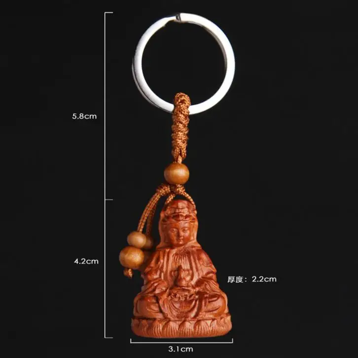 Китайский персиковый резной цветок лотоса нефритовый флакон Guan Yin Kwan-yin Bodhisattva