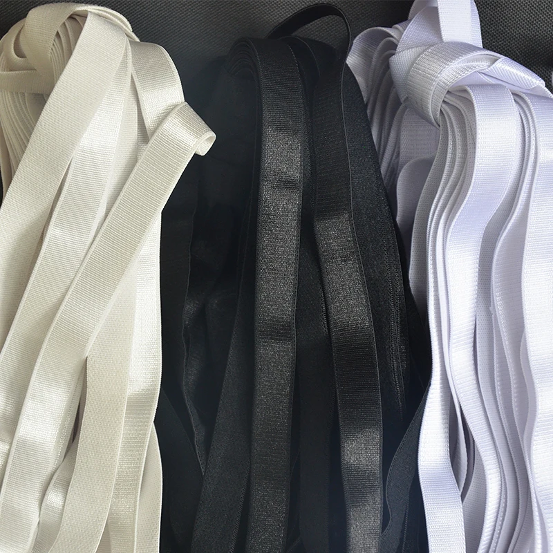 Оптовая продажа 20 метров Ширина 0 8 см белый/черный изысканный качественный