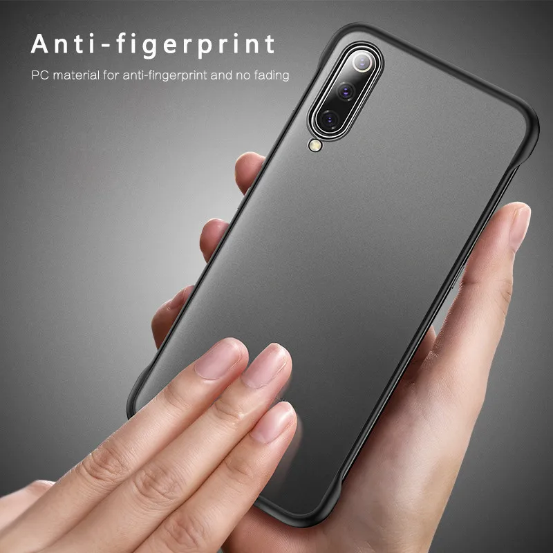 USLION ультра тонкий Бескаркасный чехол для телефона для Xiaomi 9 9 SE 8 Explorer Redmi K20 Pro Прозрачный матовый Жесткий PC чехол s Fundas