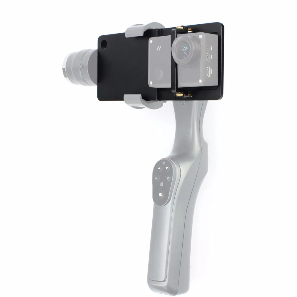 BGNING Stabilizer Conversion Splint Aluminum Adapter Fixture Gimbal Clip For Zhiyun Feiyu Gopro Sports Camera | Электроника