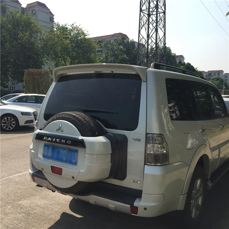 Для Mitsubishi PAJERO V73 спойлер 2006-2012 V73 спойлер высокое качество абс материал заднее крыло праймер цвет задний спойлер