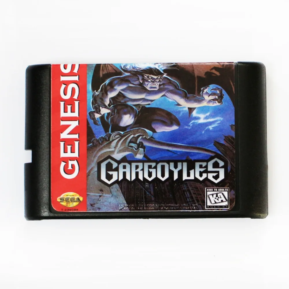 Горгулий игры Картридж Новые 16 бит карточная игра для Sega Mega Drive / Genesis