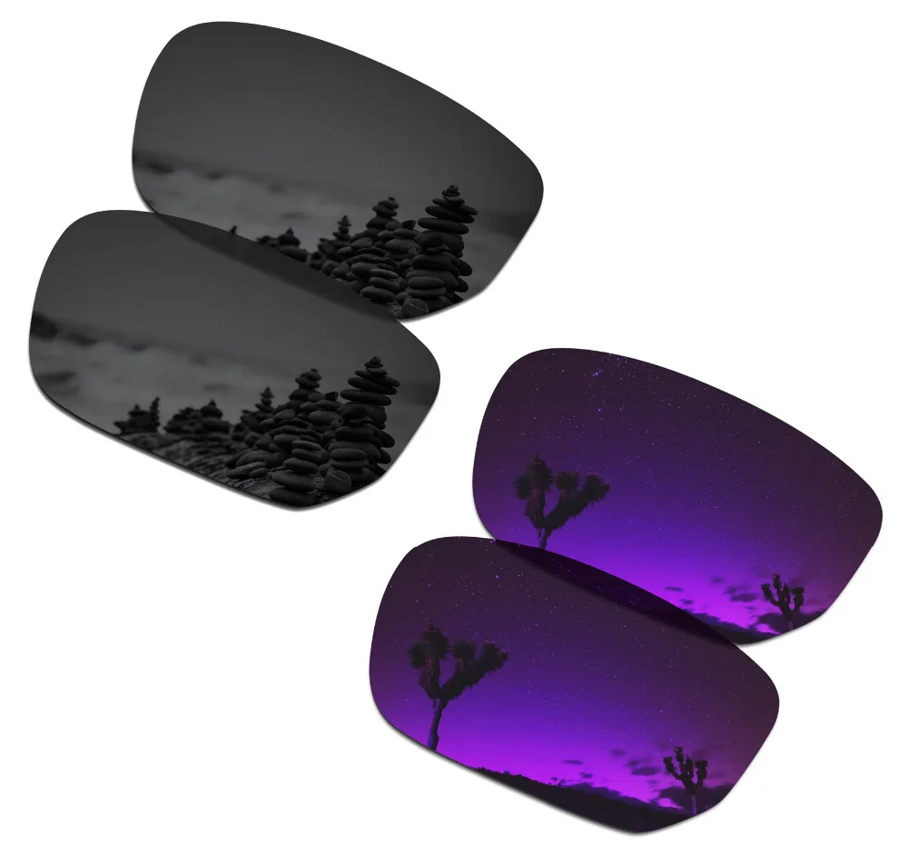 SmartVLT 2 пары поляризованных солнцезащитных очков Сменные линзы для Окли стиль