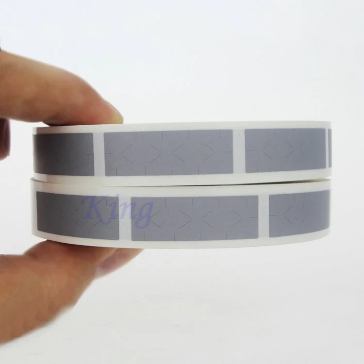 Scratch Off Sticker 10 x 25 mm Using A Coin Silver Color Blank Code Cover Password Card | Канцтовары для офиса и дома