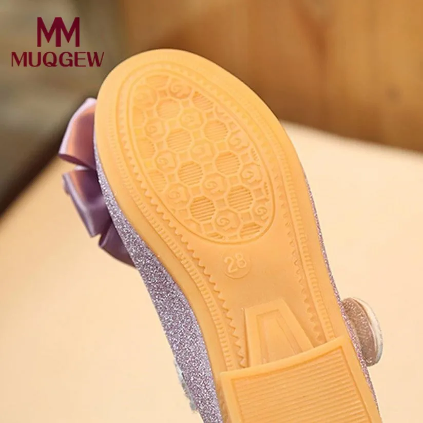 Детская летняя обувь для девочек 2019 модные тонкие туфли принцессы из нубука с