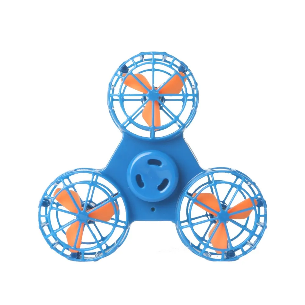 1pc High quality Tiny Toy Drone Flying Fidget Spinner Stress Relief Gift USB charging Gyroscop |