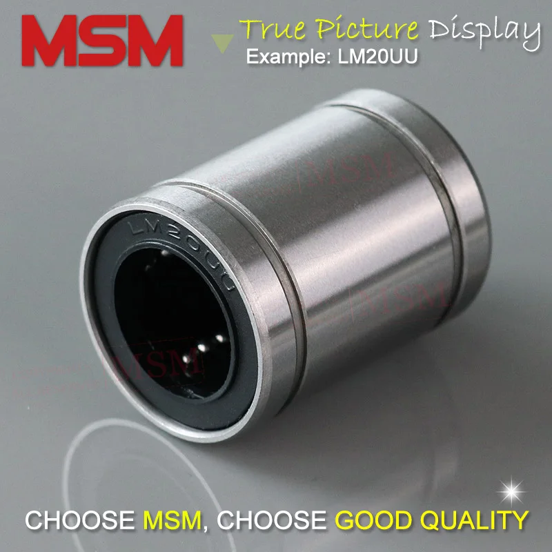 MSM Europe линейные подшипники 10 шт./лот LME5UU LME8UU LME10UU LME12UU LME16UU LME20UU LME25UU LME30UU скользящий