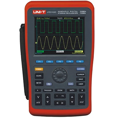 UNI-T UTD1202C цифровой осциллограф хранения UTD1202C 2 канала 200 мГц 1GS/S осциллограф продаже