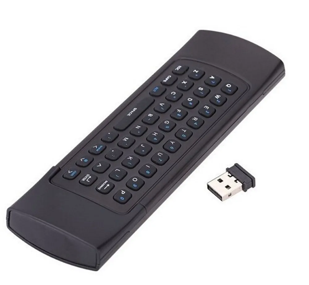 2,4 ГГц беспроводной пульт дистанционного управления Fly Air mouse беспроводная Qwerty клавиатура для Smart tv Android tv box KODI XBMC MXQ MX3 M8S+ T8 QBox