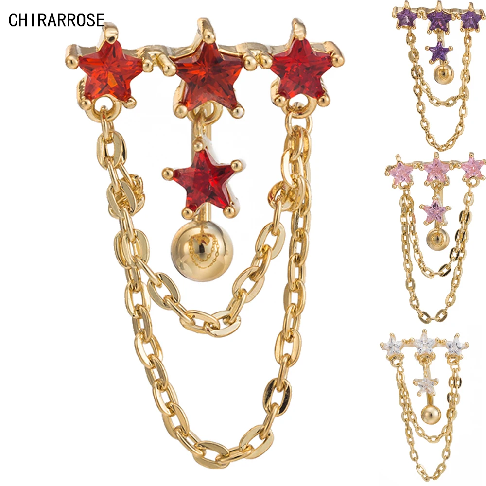 Новинка модные женские туфли AAA цирконовая цепочка присинг для тела Crystal Bell пупка