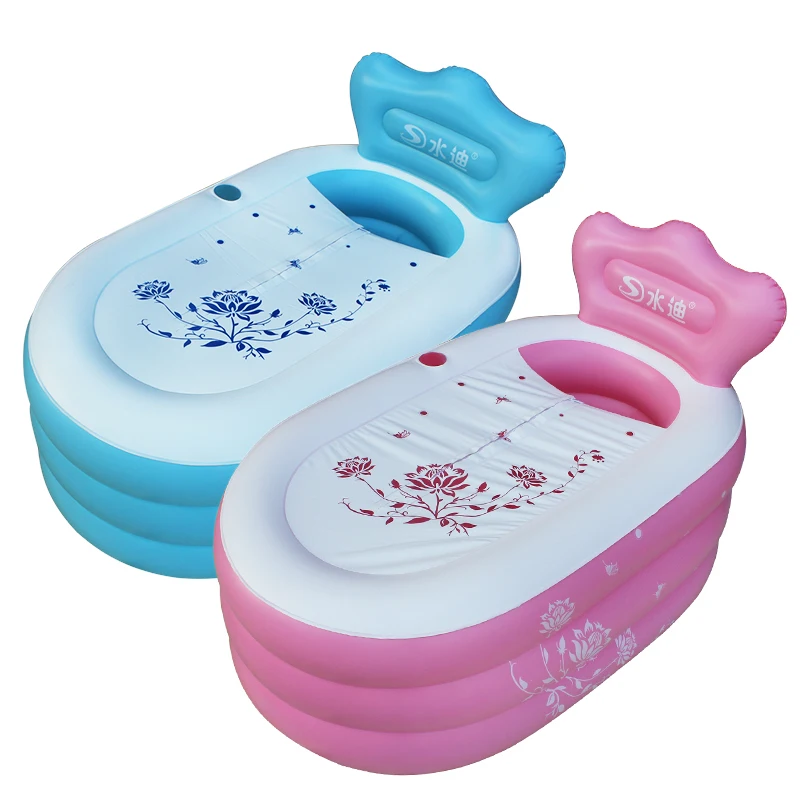 Надувная ванна для взрослых пластиковая Ванна надувные бассейны большая детская