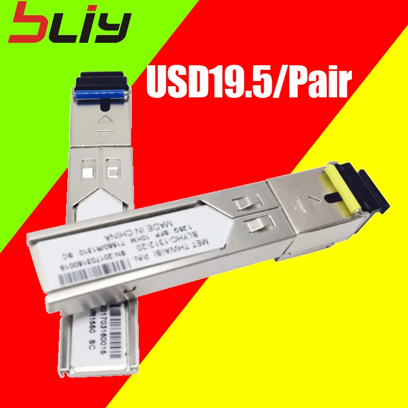1.25 г Gigabit SFP модуль 5 км SC разъем mini gbic одного волокна режим ddm wdm двунаправленный 1000
