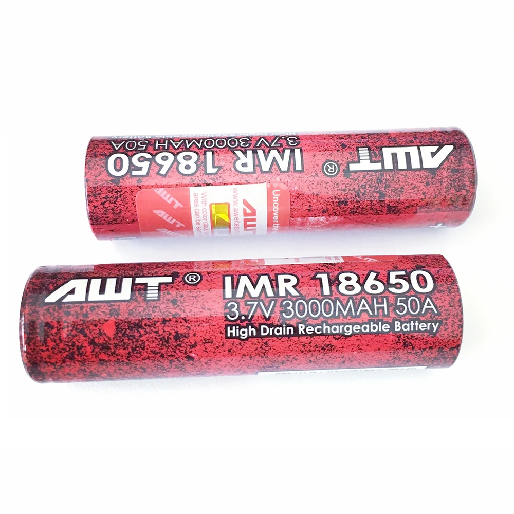 18650 батарея 3000-3500 мАч 35-40A AWT Vape батарея для Vaporesso люкс Swag Polar SMOK Alien X-PRIV Kit Joyetech Cuboid Mini D001