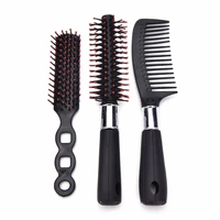 3pcsset profession hair comb hair care anti scald detangling combs hair brush head massage tool women girl styling tools supply