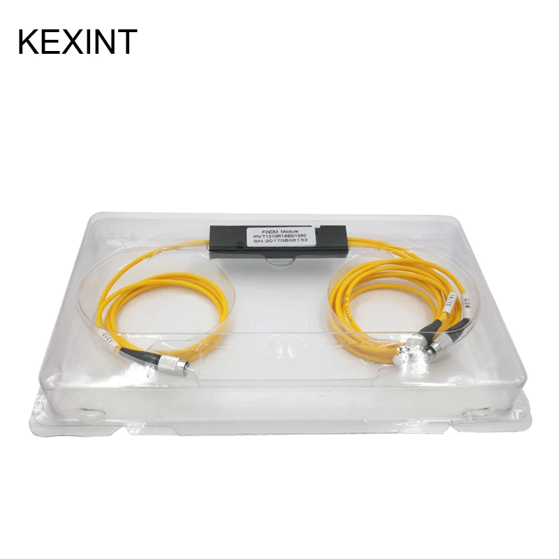 KEXINT FWDM разъем FC/UPC 1 м 0 9 T1310 R1490/1550 нм (данные 1490/1550 нм) 5 шт.|coupler|upc |