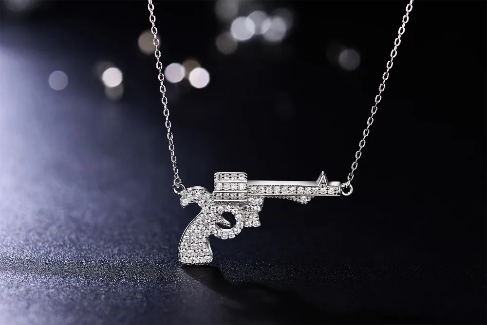 925 пробы серебряное колье шарма ювелирных изделий в стиле Collares Bijoux (украшения