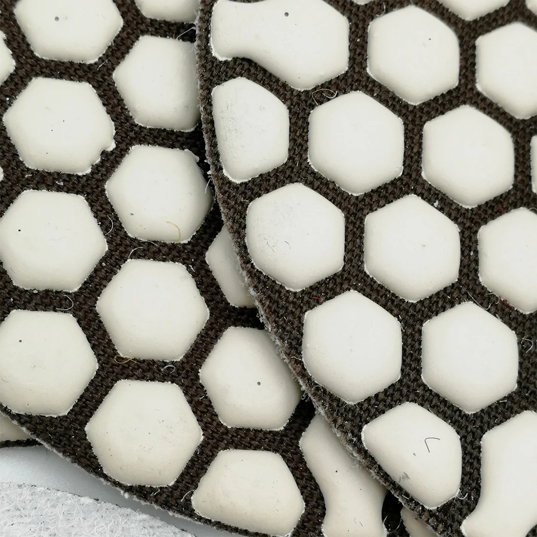 DIATOOL 7pcs 100mm #White Buff B dry polishing pads granite marble ceramic diameter 4&quot Resin bond diamond flexible Sanding |